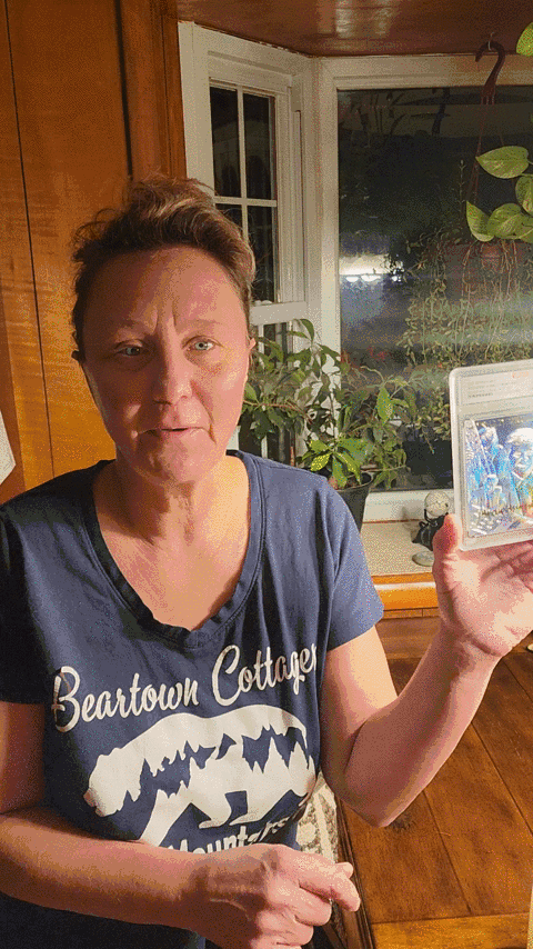 Animated image out of testimonial from Sherri Moyer