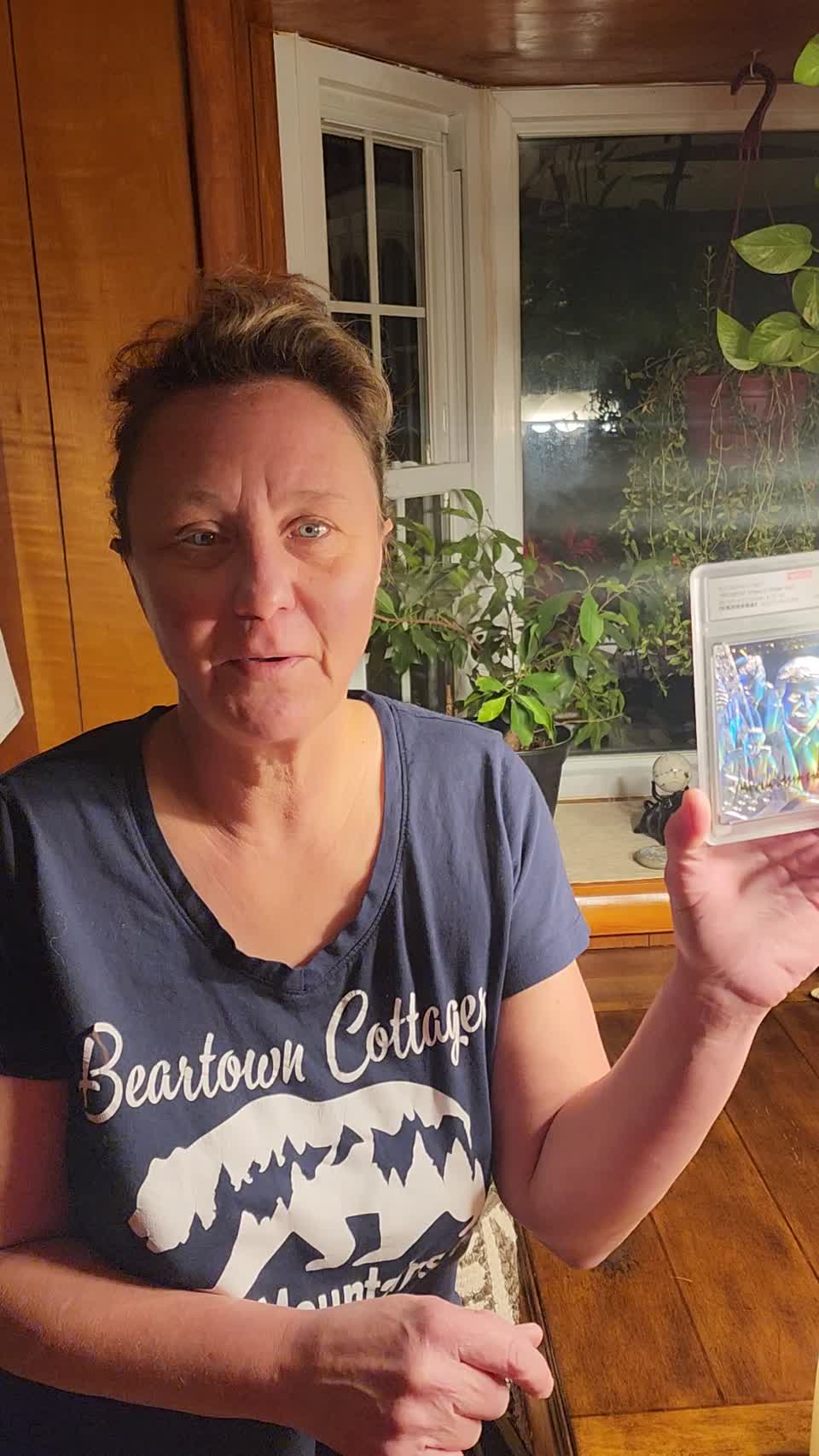 Still image out of testimonial from Sherri Moyer