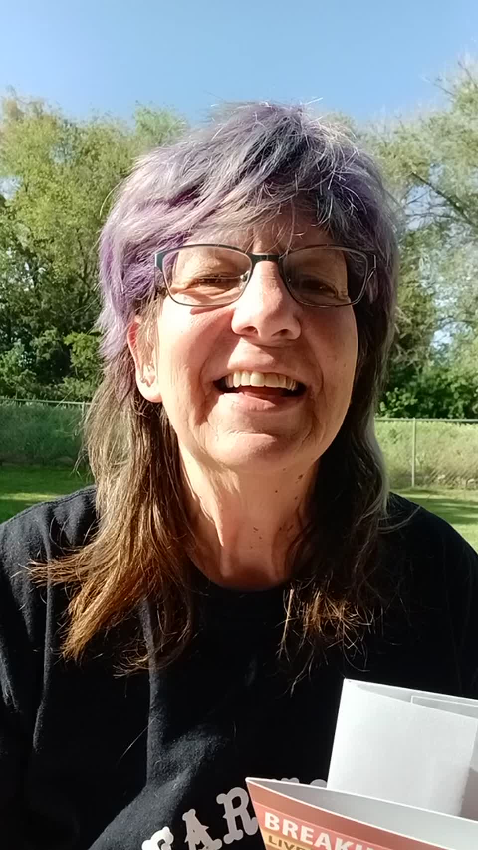 Still image out of testimonial from Lauire