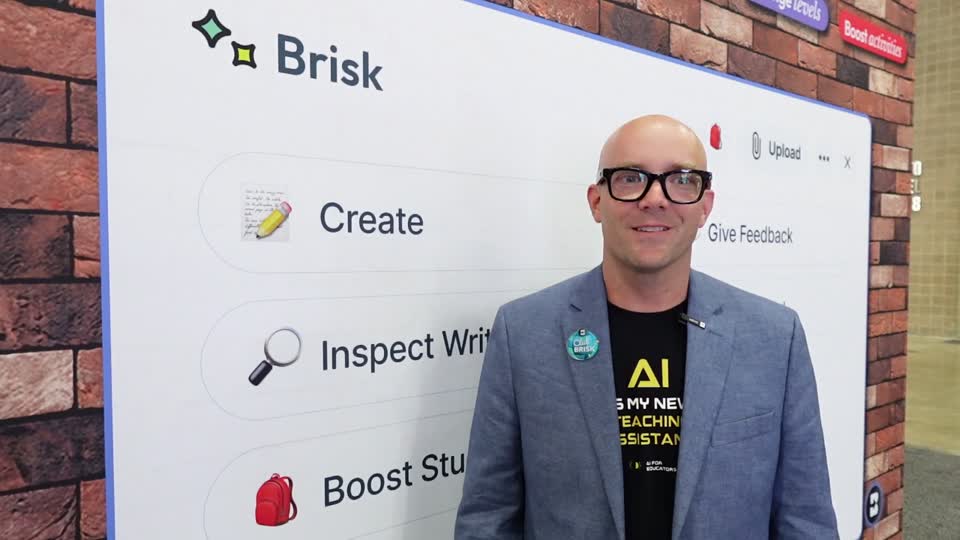 Still image out of testimonial from Matt Miller