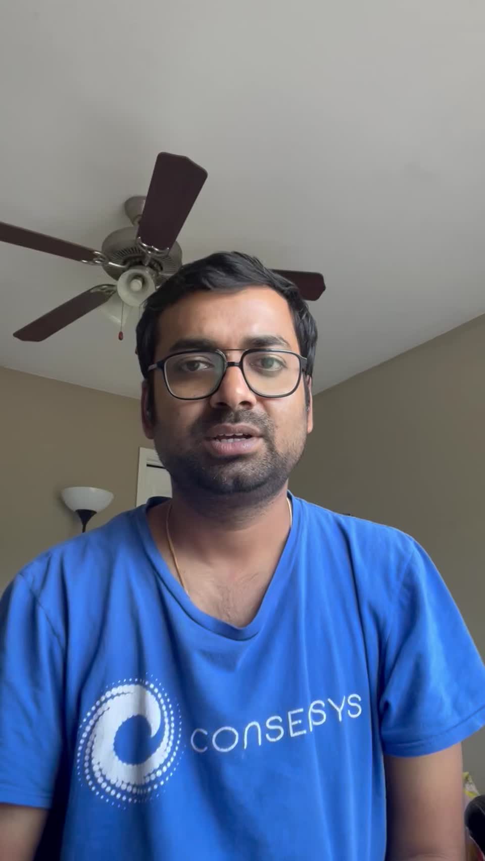 Still image out of testimonial from Animesh Dutta