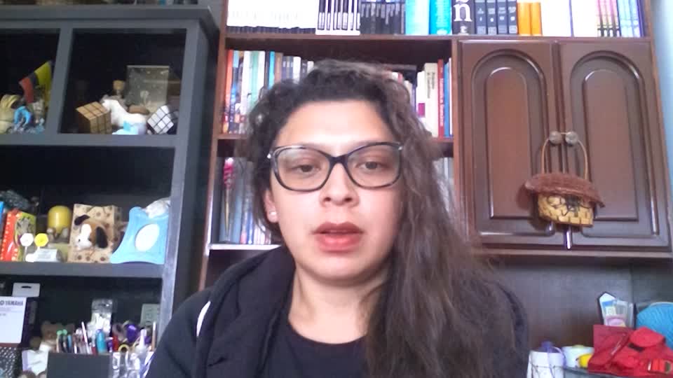 Still image out of testimonial from Cynthia Chavez Cabrera
