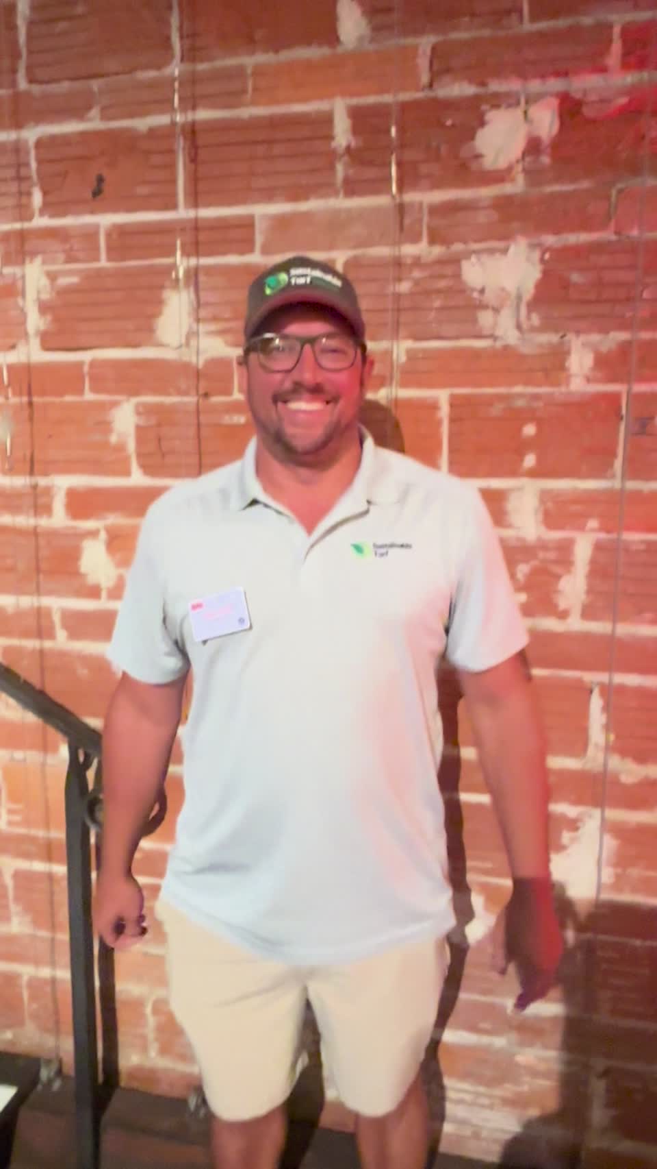 Still image out of testimonial from Justin Fackler