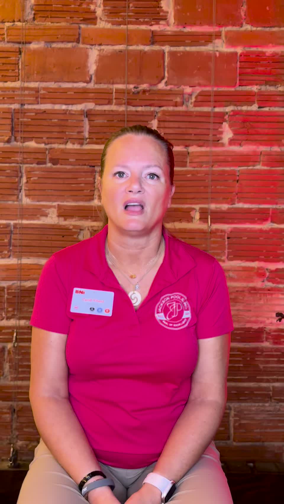 Still image out of testimonial from Cyndi Fifield