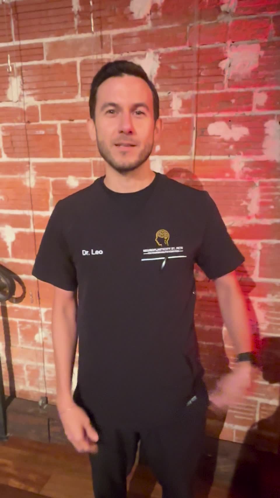 Still image out of testimonial from Leonardo Gallego