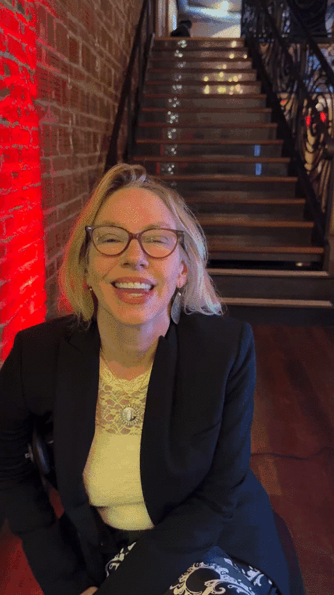 Animated image out of testimonial from Jamie Moore Marcario