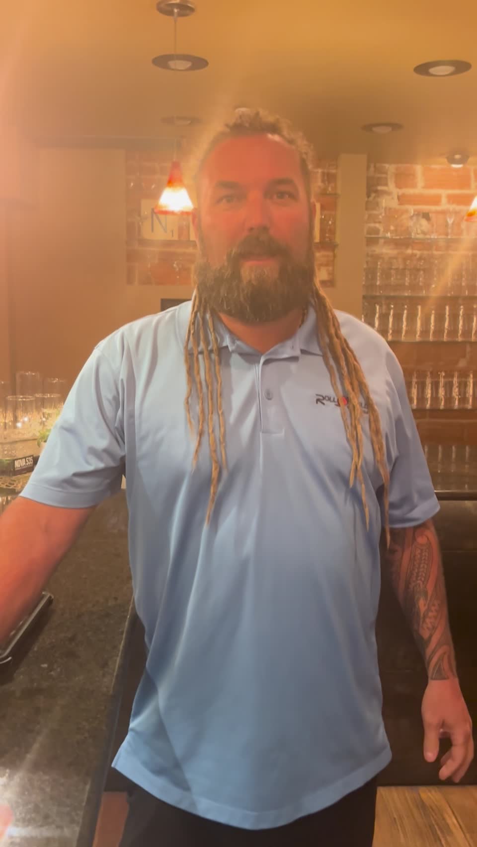 Still image out of testimonial from Joshua Nichols