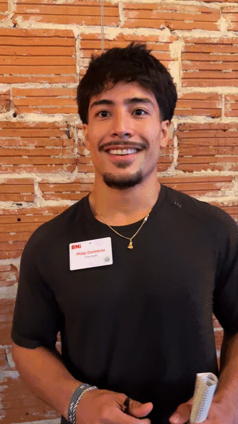 Animated image out of testimonial from Philip Contreras